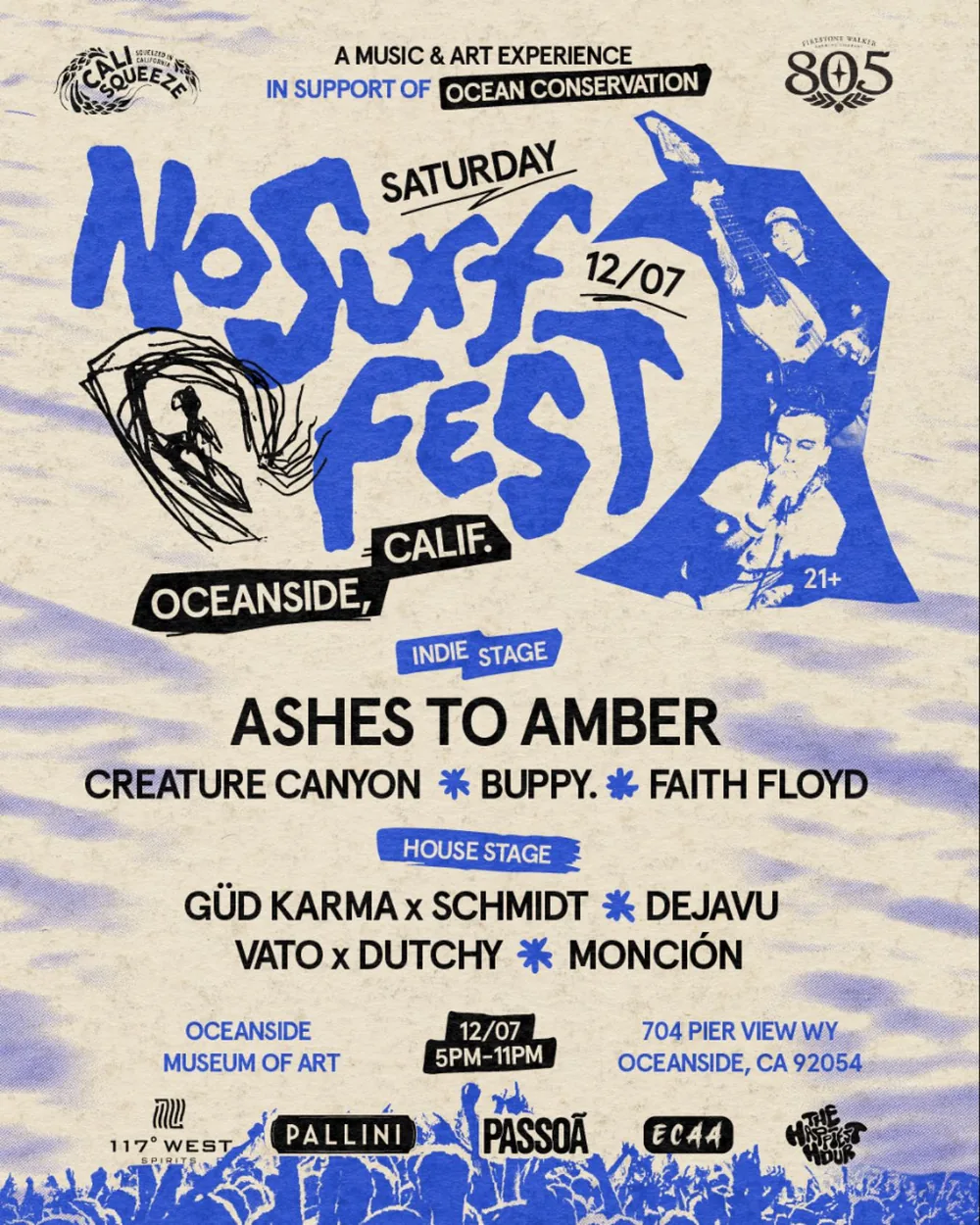 NoSurf Fest 12/07 Oceanside Museum of Art flyer