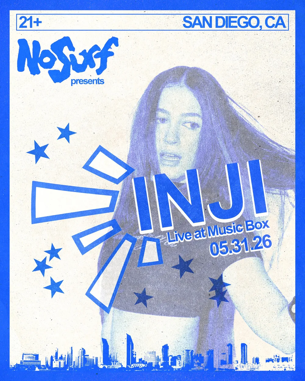 INJI at Music Box flyer