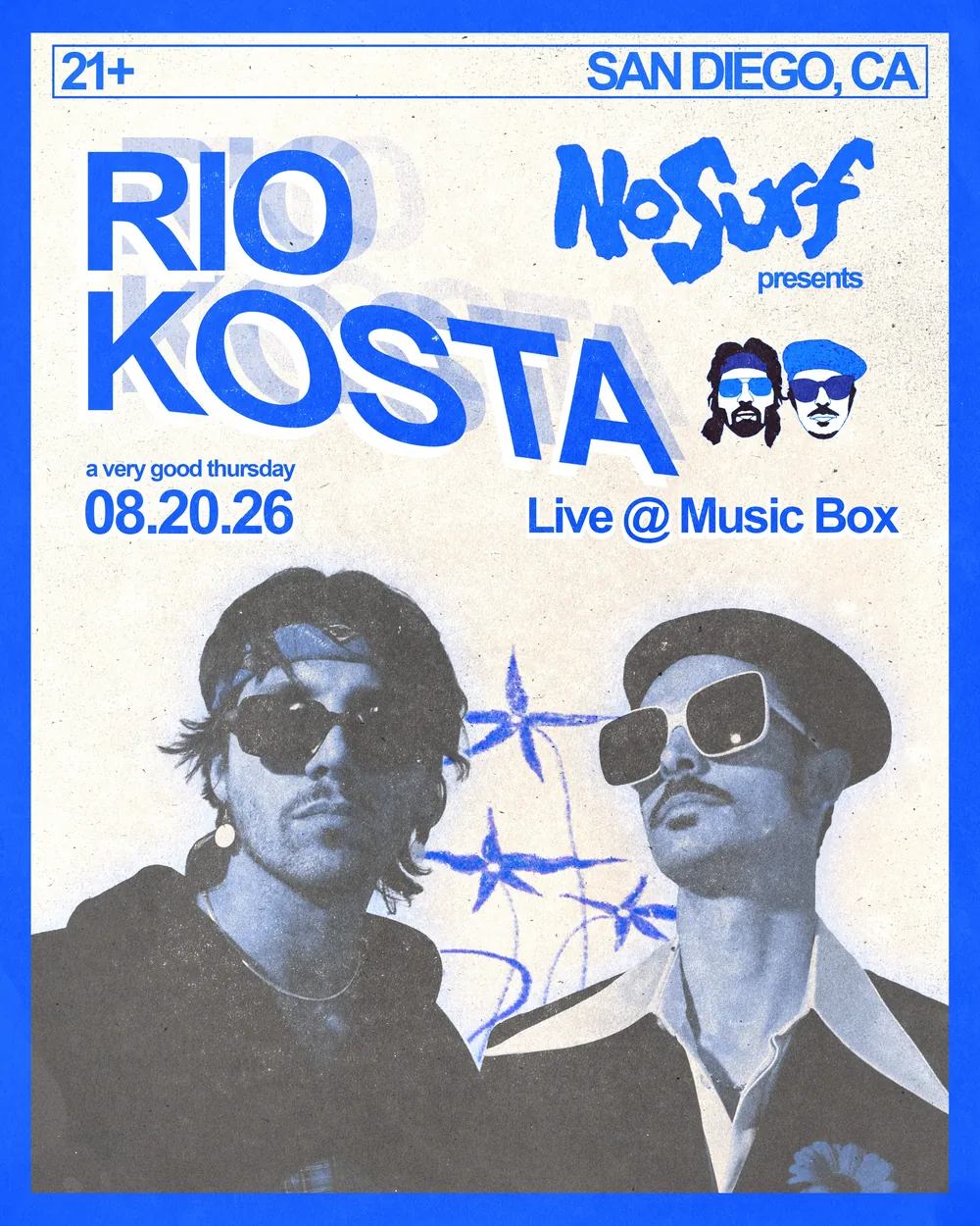 Rio Kosta at Music Box flyer