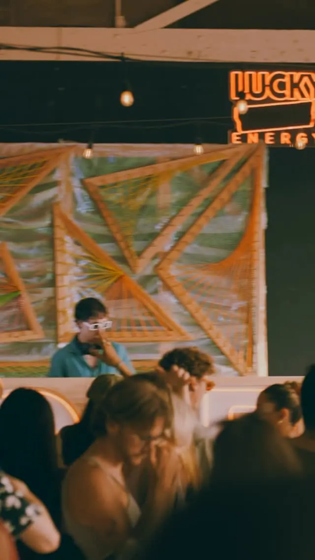 The crowd at Hotbed House