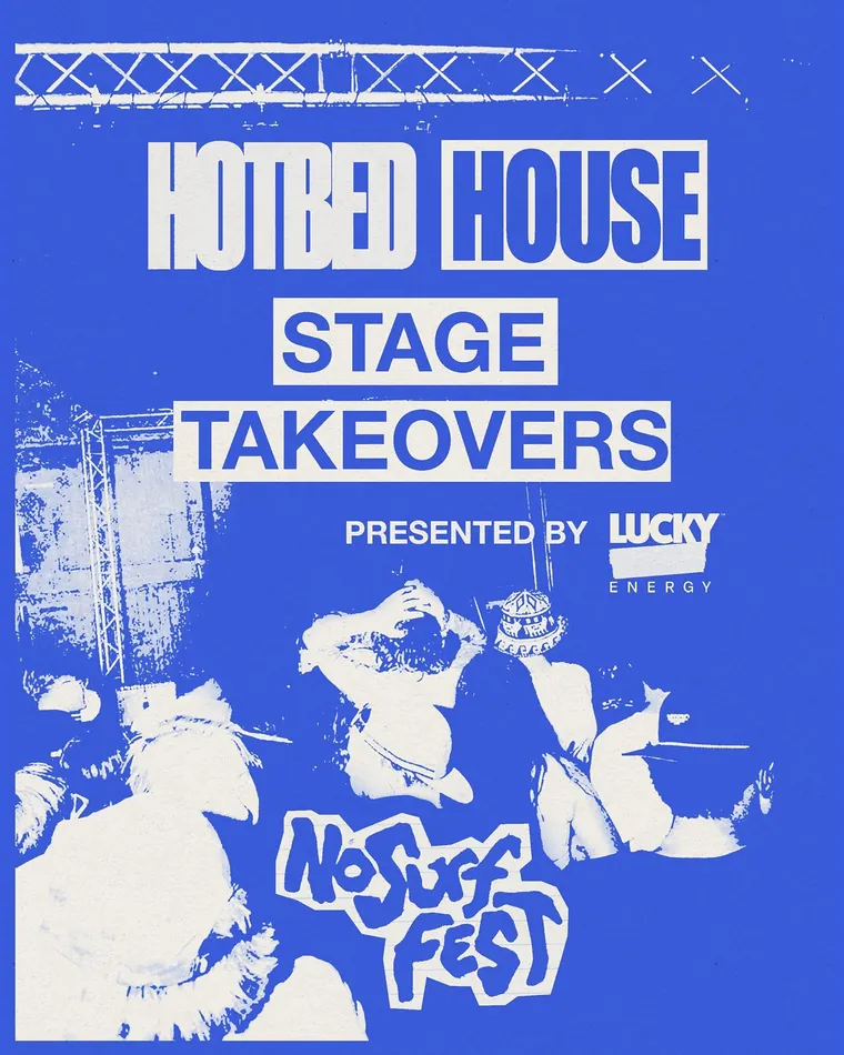 Hotbed House stage takeovers poster